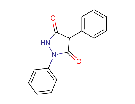Molecular Structure of 3426-01-5 (1,4-diphenylpyrazolidine-3,5-dione)