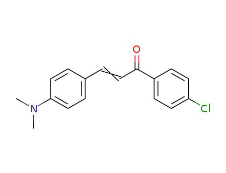 2-Propen-1-one,1-(4-chlorophenyl)-3-[4-(dimethylamino)phenyl]- cas  19133-00-7