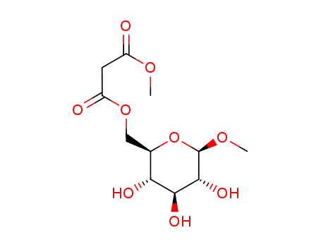 methyl 6-O-<2-(methoxycarbonyl)acetyl>-β-D-glucopyranoside