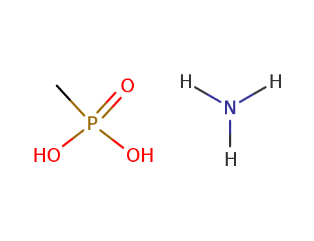 Phosphonic acid,methyl-, monoammonium salt (8CI,9CI)