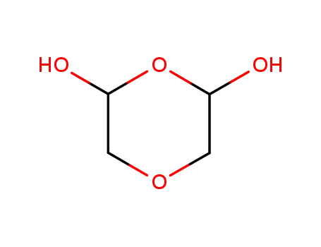 Molecular Structure of 7456-84-0 (1,4-Dioxane-2,6-diol)