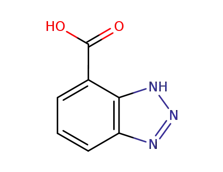 Molecular Structure of 62972-61-6 (1H-Benzotriazole-7-carboxylic acid)
