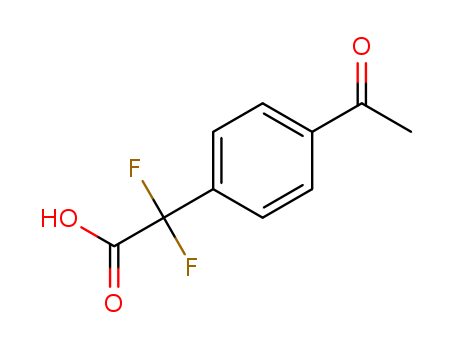 2-(4-acetylphenyl)-2,2-difluoroacetic acid