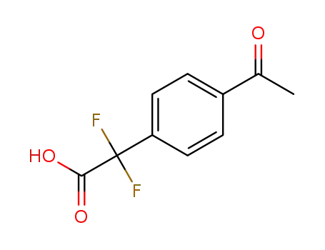 2-(4-acetylphenyl)-2,2-difluoroacetic acid