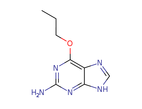 6-propoxy-7H-purin-2-amine cas  6331-91-5