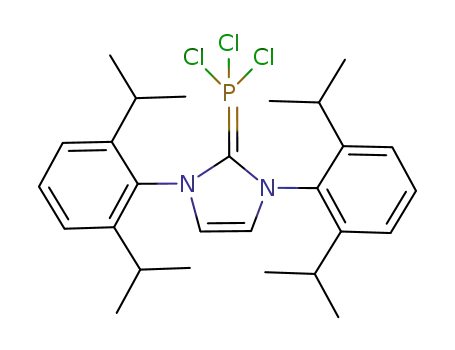 Molecular Structure of 1080030-15-4 (C<sub>27</sub>H<sub>36</sub>Cl<sub>3</sub>N<sub>2</sub>P)