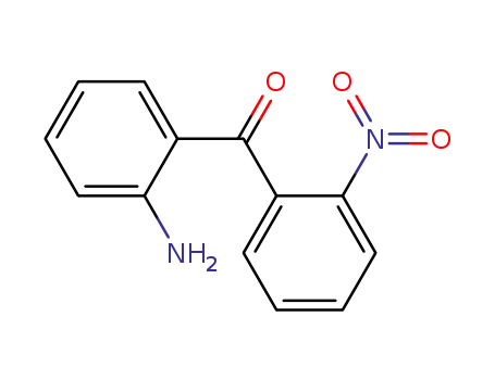 Molecular Structure of 1444-72-0 (2-amino-2'-nitro-Benzophenone)