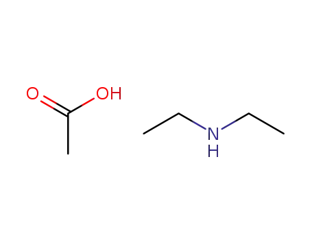 Ethanamine, N-ethyl-, acetate