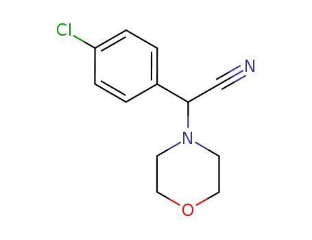 (4-CHLORO-PHENYL)-MORPHOLIN-4-YL-ACETONITRILE HCLCAS