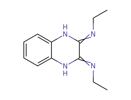 Molecular Structure of 65776-63-8 (N,N'-diethylquinoxaline-2,3-diamine)