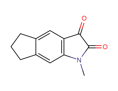 1-methyl-6,7-dihydrocyclopenta[f]indole-2,3(1H,5H)-dione