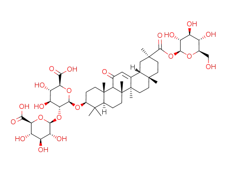 Molecular Structure of 118325-22-7 (licorice-saponin A<sub>3</sub>)