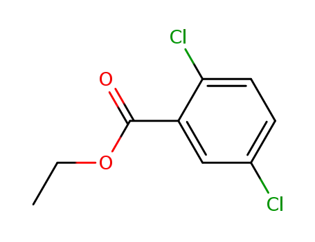 Molecular Structure of 35112-27-7 (Ethyl 2,5-dichlorobenzoate)