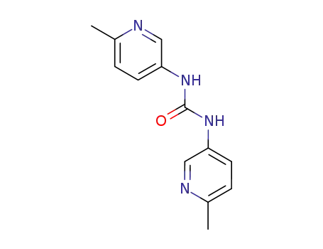 Molecular Structure of 858844-85-6 (1,3-bis(6-methylpyridin-3-yl)urea)