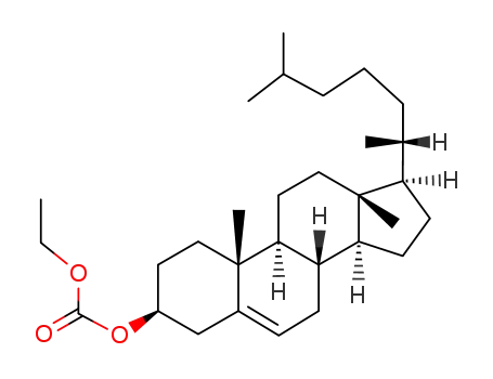 Molecular Structure of 23836-43-3 (CHOLESTEROL ETHYL CARBONATE)