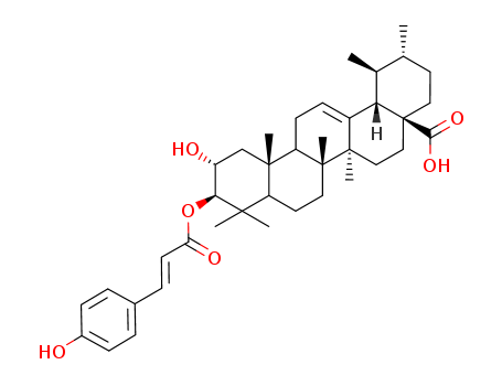 3β-[[(E)-3-(4-Hydroxyphenyl)propenoyl]oxy]-2α-hydroxyurs-12-ene-28-oic acid