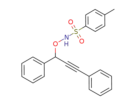 Benzenesulfonamide, N-[(1,3-diphenyl-2-propynyl)oxy]-4-methyl-