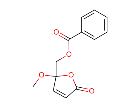 (2-Methoxy-5-oxo-2,5-dihydrofuran-2-yl)methyl benzoate