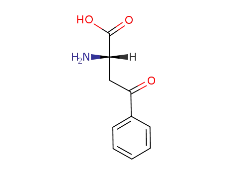 Molecular Structure of 119817-54-8 ((S)-2-AMINO-4-OXO-4-PHENYLBUTANOIC ACID)