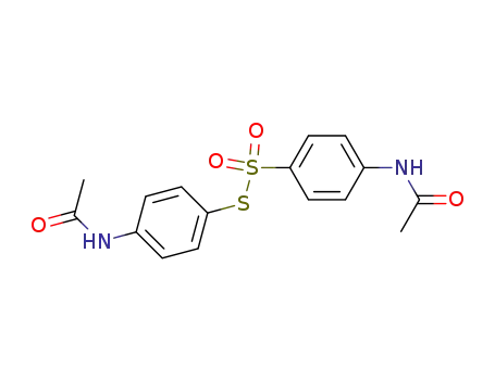 S-(4-(Acetylamino)phenyl) 4-(acetylamino)benzenesulfonothioate