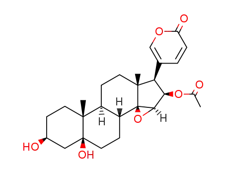 Molecular Structure of 1108-68-5 (Cinobufotalin)