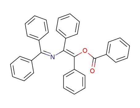 Benzenemethanol, a-[[(diphenylmethylene)amino]phenylmethylene]-,
benzoate (ester), (E)-