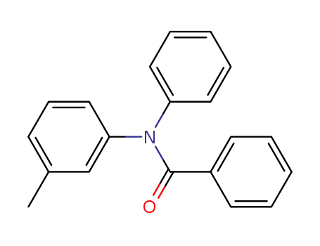 Molecular Structure of 73333-80-9 (N-(3-Methylphenyl)-N-phenylbenzamide)