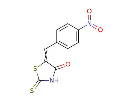 4-Thiazolidinone,5-[(4-nitrophenyl)methylene]-2-thioxo- cas  4120-64-3