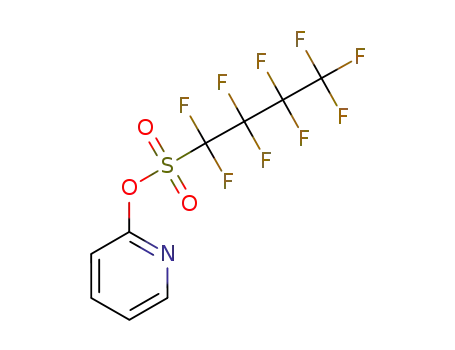 Molecular Structure of 202923-80-6 (pyridin-2-yl 1,1,2,2,3,3,4,4,4-nonafluorobutane-1-sulfonate)