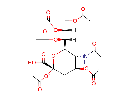 2,4,7,8,9-Penta-O-acetyl-N-acetyl-β-D-neuraminsaeure