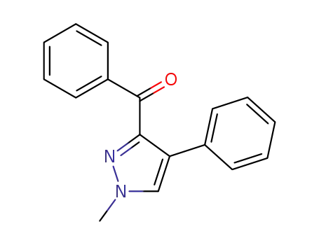 Methanone, (1-methyl-4-phenyl-1H-pyrazol-3-yl)phenyl-