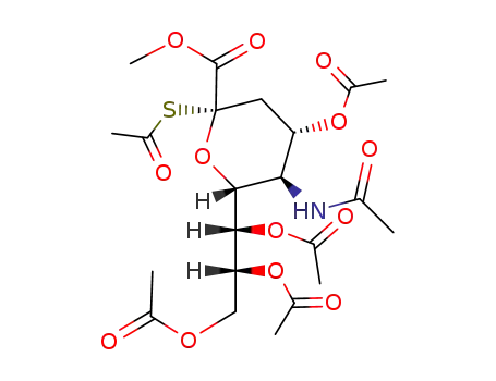 2-Thiosialic acid methyl ester peracetate