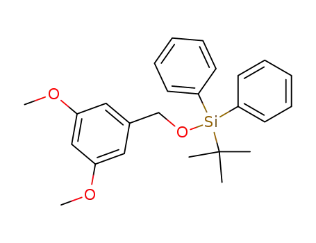 Molecular Structure of 115130-81-9 ((1,1-dimethylethyl)diphenylsilyl 3,5-dimethoxybenzyl ether)