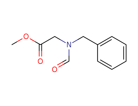 Glycine, N-formyl-N-(phenylmethyl)-, methyl ester