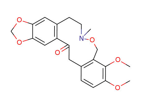 C<sub>21</sub>H<sub>23</sub>NO<sub>6</sub>