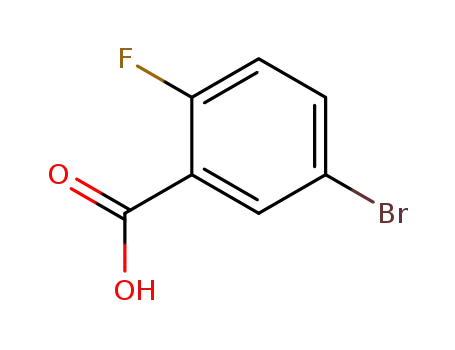 Molecular Structure of 146328-85-0 (5-Bromo-2-fluorobenzoic acid)