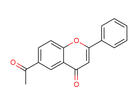 4H-1-Benzopyran-4-one, 6-acetyl-2-phenyl-