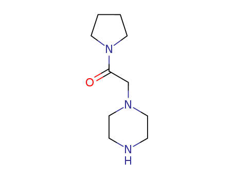 1-(2-Oxo-2-pyrrolidin-1-ylethyl)piperazine 39890-45-4