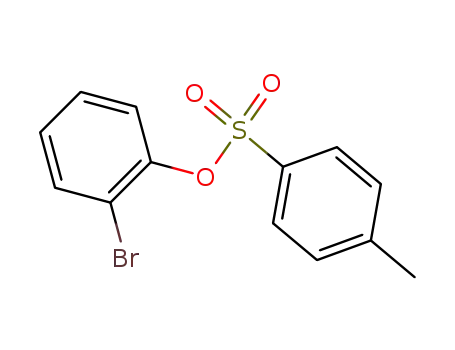 Molecular Structure of 84672-48-0 (2-Bromophenyl p-Toluenesulfonate)