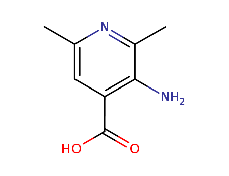3-amino-2,6-dimethyl-pyridine-4-carboxylic acid cas  4328-88-5