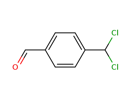 Molecular Structure of 77072-05-0 (4-dichloromethyl benzaldehyde)