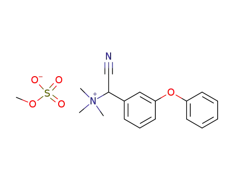 N-(α-cyano-3-phenoxybenzyl)-N,N,N-trimethylammonium methylsulfate