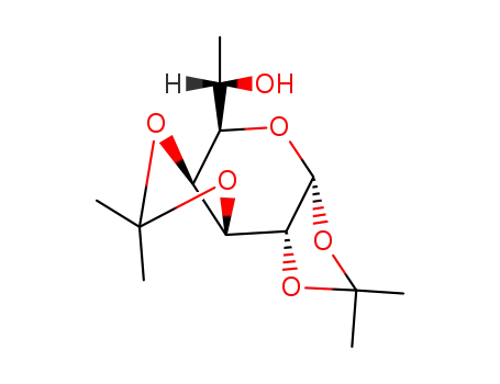 7-Desoxy-1,2:3,4-di-O-isopropyliden-L-glycero-α-D-galacto-heptopyranose