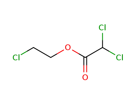 Molecular Structure of 36599-99-2 (acetic acid, 2,2-dichloro-, 2-chloroethyl ester)