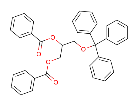 1,2-bis-benzoyloxy-3-trityloxy-propane