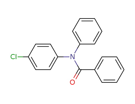 Molecular Structure of 23938-23-0 (N-(4-chlorophenyl)-N-phenylbenzamide)
