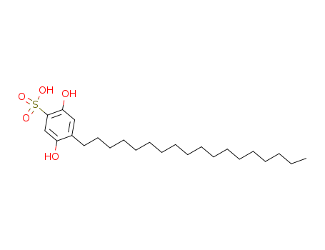Benzenesulfonic acid,2,5-dihydroxy-4-octadecyl-