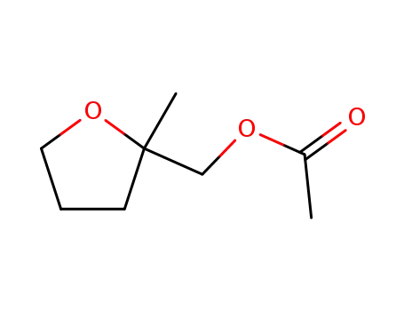 Molecular Structure of 80114-09-6 (2-Furanmethanol, tetrahydro-2-methyl-, acetate)