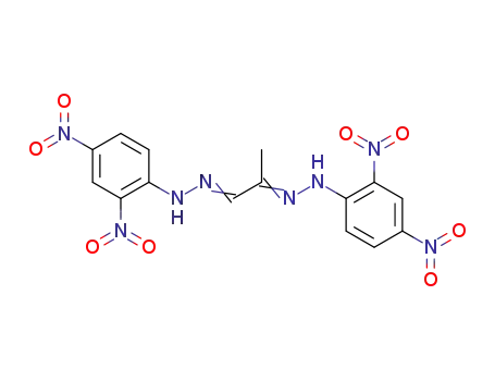 Propanal,2-[2-(2,4-dinitrophenyl)hydrazinylidene]-, 2-(2,4-dinitrophenyl)hydrazone