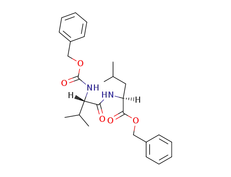 L-Leucine, N-[N-[(phenylmethoxy)carbonyl]-L-valyl]-, phenylmethyl ester